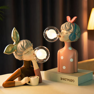 Handmade Table Lamp - Luxora - Modern Designer Light - Cozy Room Decor