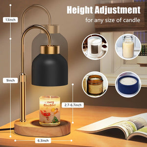 Candle Warmer Lamp With Adjustable Brightness Dimmer
