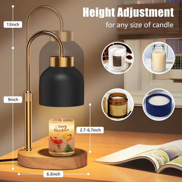 Candle Warmer Lamp With Adjustable Brightness Dimmer