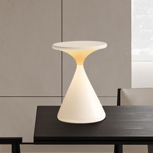 Dimmable Table Lamp - LumaGlow - Wireless Touch Control - Modern Hourglass Design