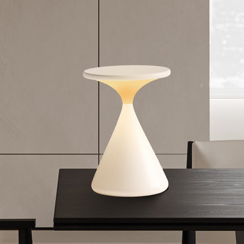 Dimmable Table Lamp - LumaGlow - Wireless Touch Control - Modern Hourglass Design