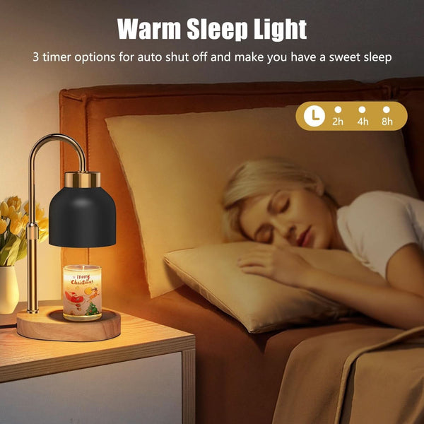 Candle Warmer Lamp With Adjustable Brightness Dimmer