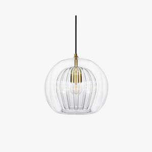 Glass Pendant Light – Halvix – Modern Ceiling Fixture – Elegant Room Lighting