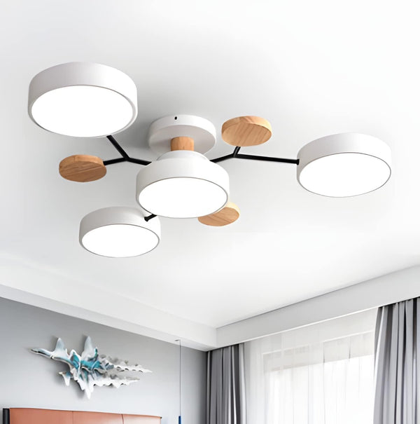 Ceiling Light Fixture - Veltora - Modern LED Design - Sleek Room Lighting