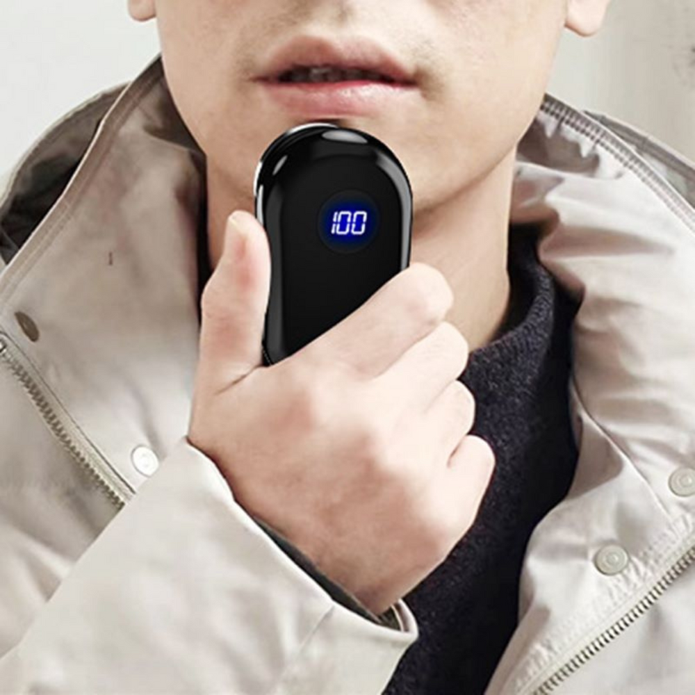 Electric mini shaver – Trimnix – Portable grooming tool – Waterproof travel shaver