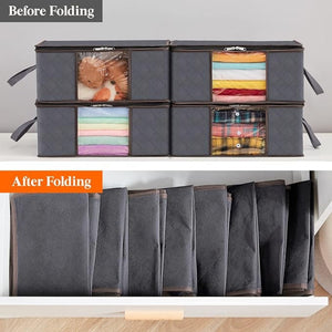 Foldable Storage Bag - Storix - Spacious Organiser - Durable Bedding Storage