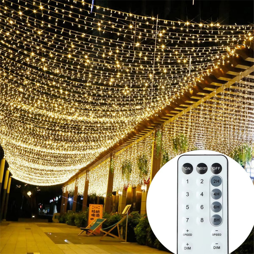 LED String Lights – LumaVista Fairy Light Garland for Outdoor & Christmas Decoration