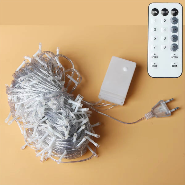 LED String Lights – LumaVista Fairy Light Garland for Outdoor & Christmas Decoration