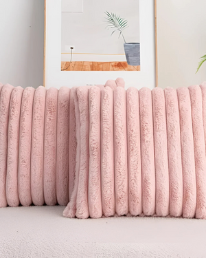 Cushion Set - Velveta - Soft Plush Texture - Modern Sofa Decor
