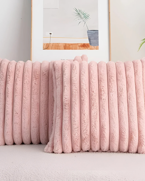 Cushion Set - Velveta - Soft Plush Texture - Modern Sofa Decor