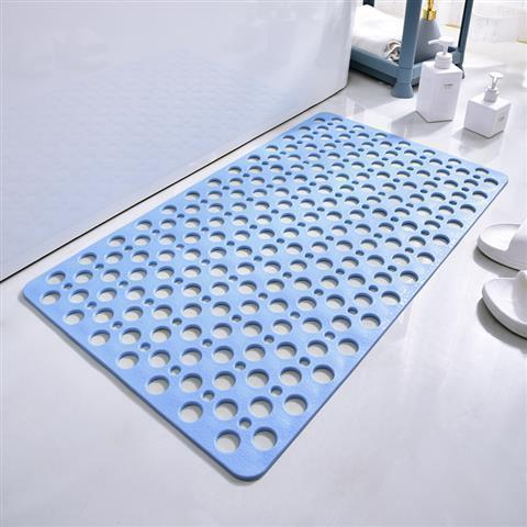 Bathroom Non-Slip Mat – AquaGrip - Anti-Mould Suction Grip Bath Mat for Secure Showers