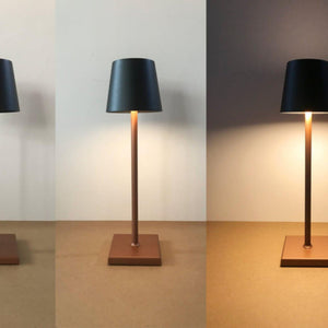 Luminzo | Portable Rechargeable Table Lamp — Touch Control Dimmable LED Light
