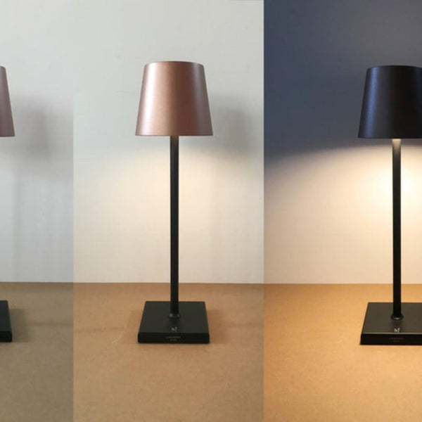 Luminzo | Portable Rechargeable Table Lamp — Touch Control Dimmable LED Light