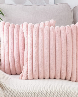 Cushion Set - Velveta - Soft Plush Texture - Modern Sofa Decor