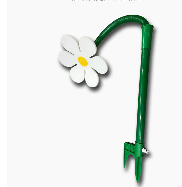 Dancing Daisy & Sunflower Garden Sprinkler | Funny Spinning Lawn Sprinkler for Kids & Pets | Fits Standard Garden Hoses