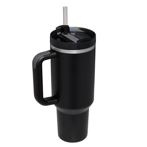 ThermoSip 40 Oz Insulated Tumbler with Handle and Straw