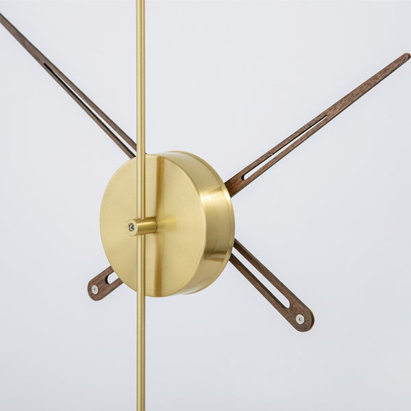 Zenith | Modern Metal Wall Clock — Frameless Silent Design for Contemporary Interiors