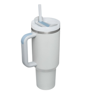 ThermoSip 40 Oz Insulated Tumbler with Handle and Straw