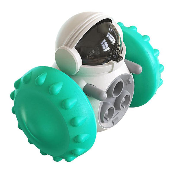 Interactive Slow Feeder Dog & Cat Toy — Rolling Puzzle Treat Dispenser for IQ Development