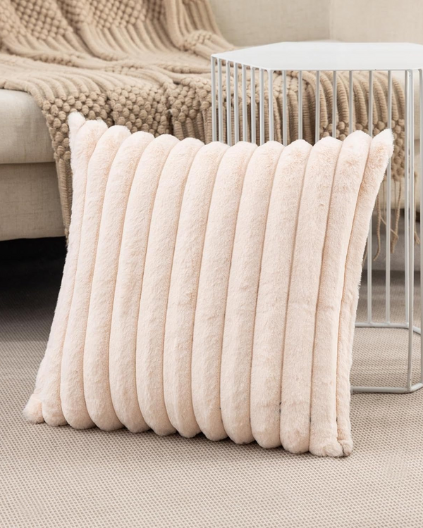 Cushion Set - Velveta - Soft Plush Texture - Modern Sofa Decor
