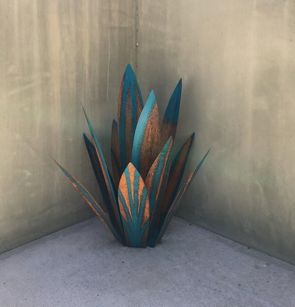Iron Art Agave Plant Ornament | Handcrafted Garden & Home Décor —  35cm & 65cm