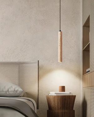 Pendant Ceiling Light - Collana - Slim Stone Design - Minimalist Bedside Glow