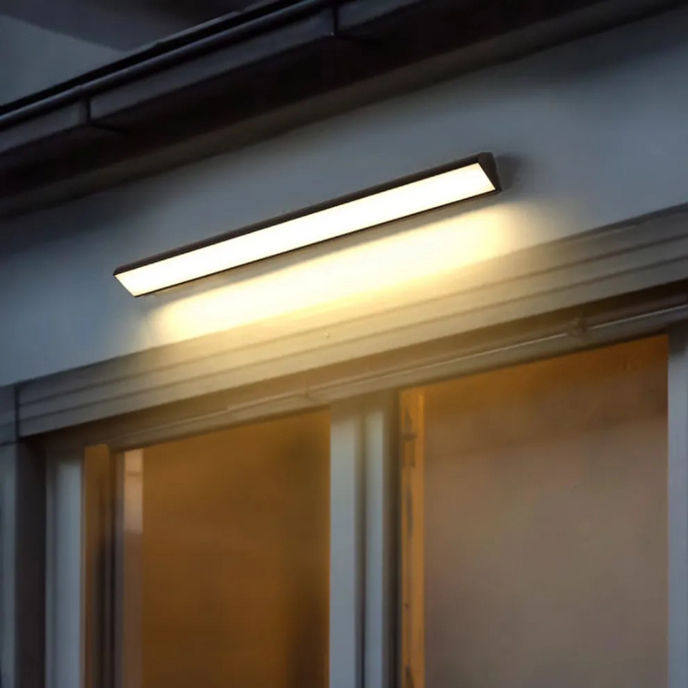 LED outdoor wall light – Luminexis – Waterproof outdoor light – Modern patio lighting