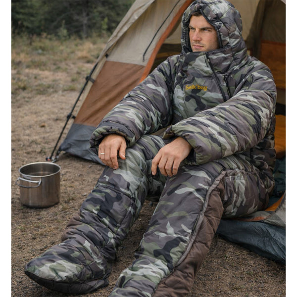 Wearable Sleeping Bag with Arms and Legs | Walking Mummy Sleeping Bag for Camping | Full Body Warm Sleep Sack for Outdoors or Indoors