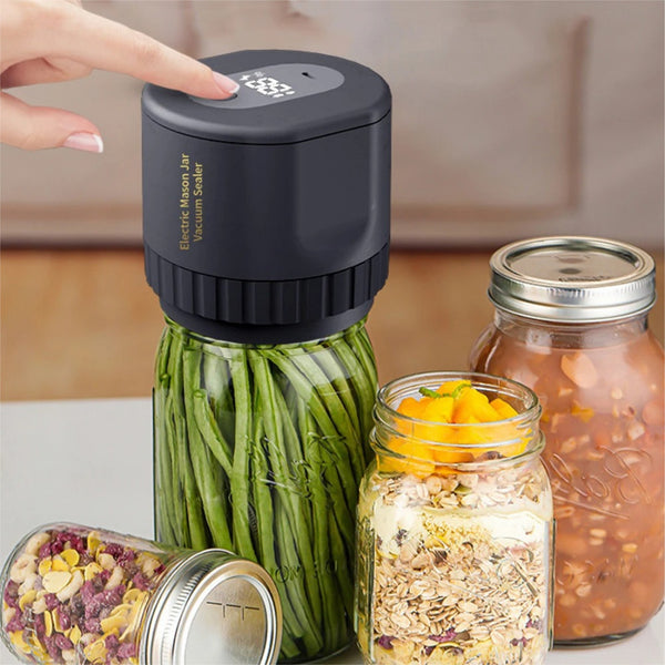 Mason Jar Vacuum Sealer - Keeps Food Fresh