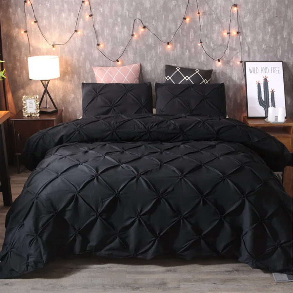 Pleated Duvet Cover