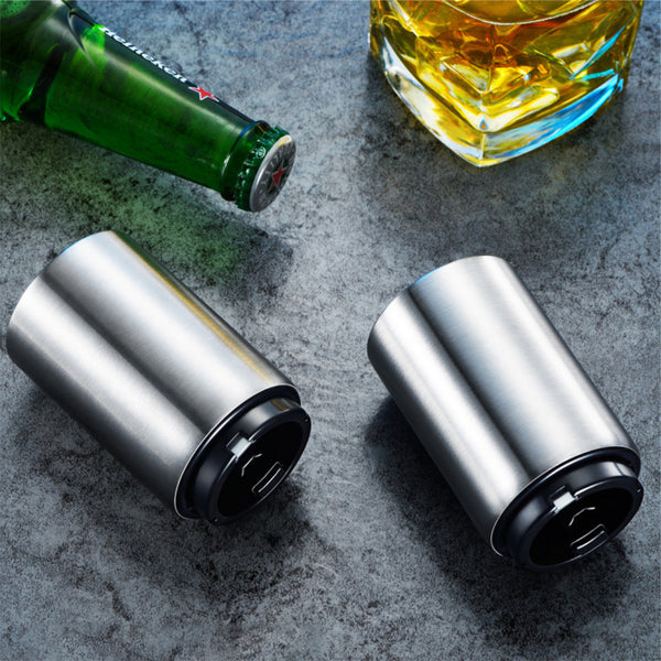 CapLift Automatic Stainless Steel Bottle Opener