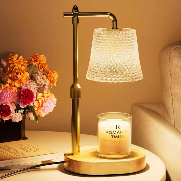 Imenlox Candle Warmer Lamp — Flameless Wax Melt Lamp with Timer & Dimmer