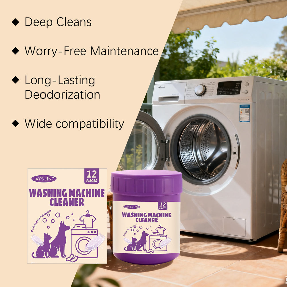 Washing Machine Cleaning Tablets – Deep Stain & Odour Removal