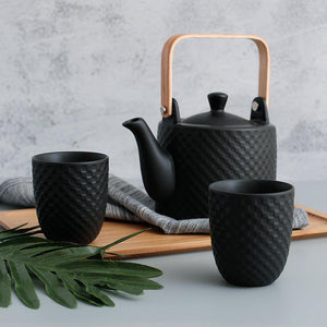ZenCheck Ceramic Tea Set