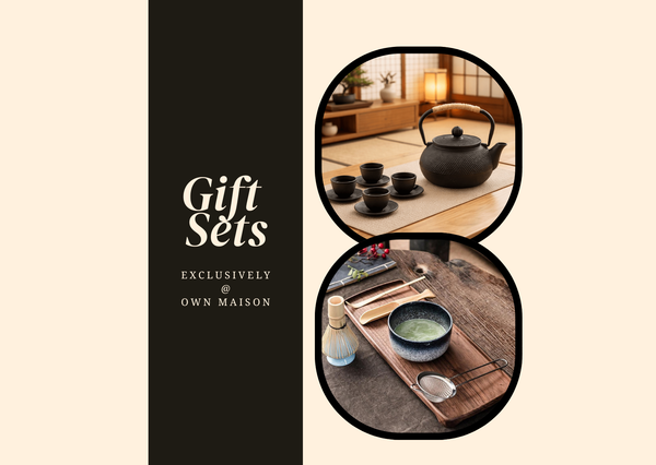 The Japanese Tea Ritual Gift Set — Cast Iron Teapot & Matcha Kit Bundle