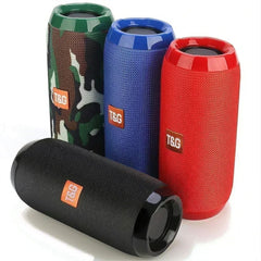 SonicWave Portable Wireless Bluetooth Speaker – Outdoor Subwoofer with Stereo Surround & FM Radio
