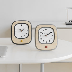 Mandelda Modern Minimalist Desk Clock UK — Home Office & Bedside Decor