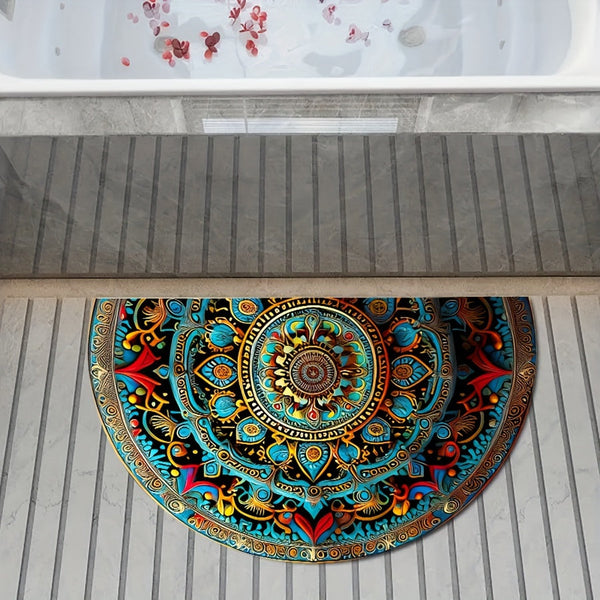 Doormat - SacredCircle - Mandala Design - Non-Slip Entrance Mat