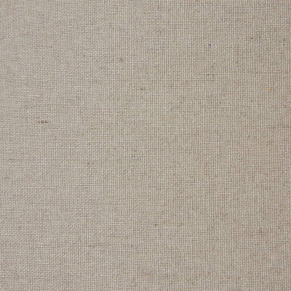 Dune Weave | White Beaded Ceramic Table Lamp with Linen Shade
