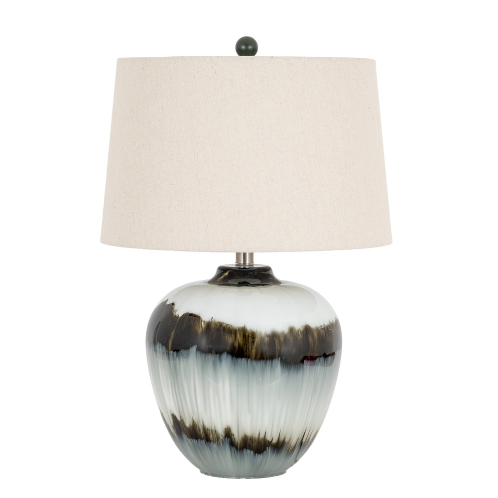 Noir Dusk | Midnight Atmosphere Table Lamp with Linen Shade