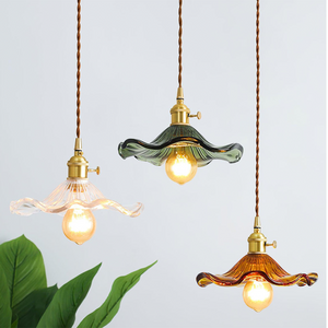 LED Ceiling Light - Floralis - Elegant Floral Pendant - Adjustable Lighting