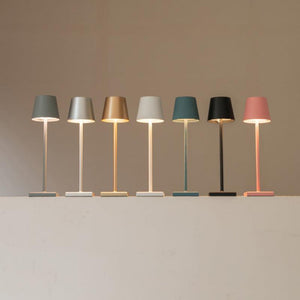 Luminzo | Portable Rechargeable Table Lamp — Touch Control Dimmable LED Light