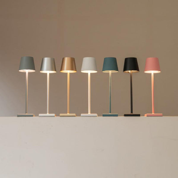 Luminzo | Portable Rechargeable Table Lamp — Touch Control Dimmable LED Light
