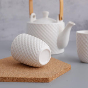 ZenCheck Ceramic Tea Set