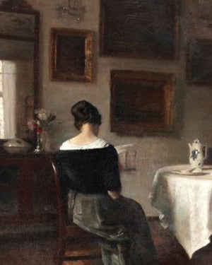 Vintage Style 'Women Reading' Wall Art