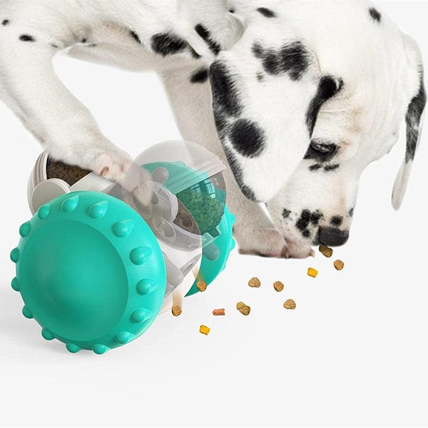 Interactive Slow Feeder Dog & Cat Toy — Rolling Puzzle Treat Dispenser for IQ Development