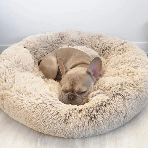 Calming Pet Bed - SnuggleNest - Anti-Anxiety Dog Cushion - Soft Washable Design