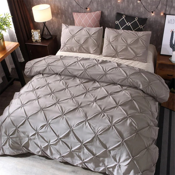 Pleated Duvet Cover