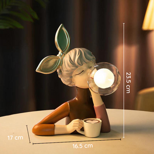 Handmade Table Lamp - Luxora - Modern Designer Light - Cozy Room Decor