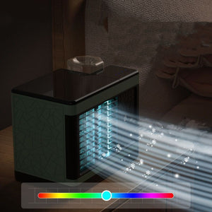 Rechargeable Mini Air Conditioner | Portable USB Fan Cooler